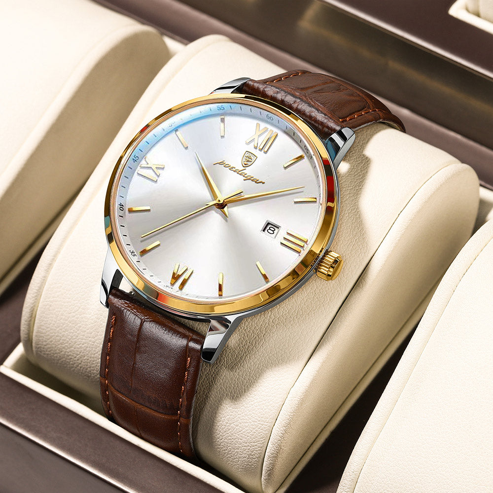 POEDAGAR business watch -Gold white